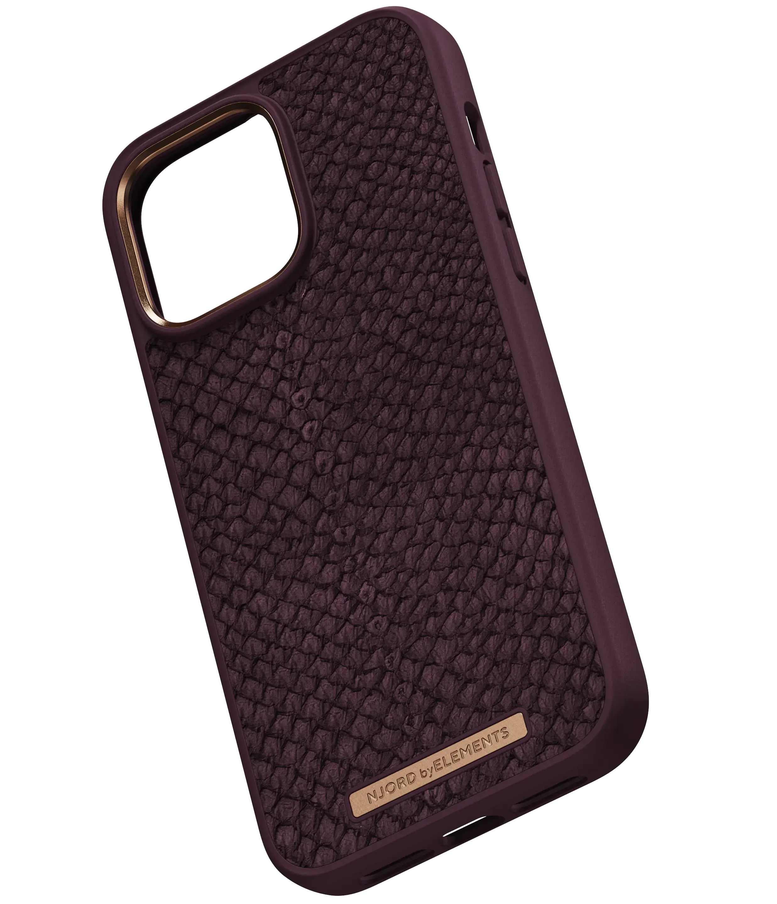 Чохол Njord Salmon Leather Magsafe Case for iPhone 14 Pro - Rust (NA43SL03)