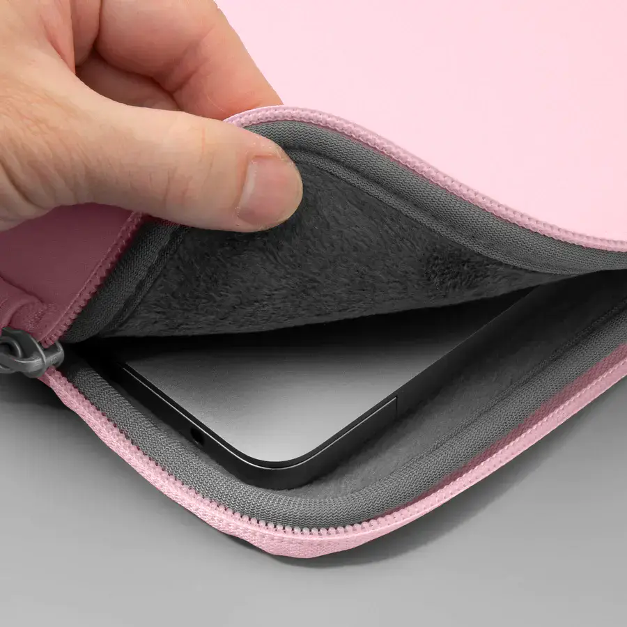 Чехол-папка LAUT HUEX PASTELS SLEEVE для MacBook 14" - Pink (L_MB13_HXP_P)