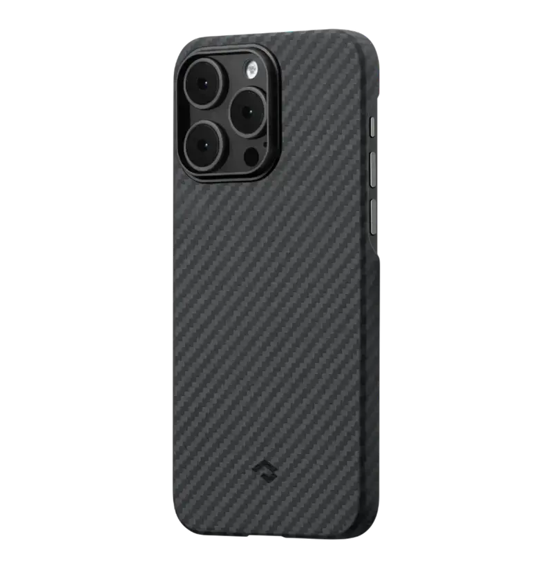 Чохол Pitaka MagEZ Case 3 for iPhone 14 Pro - Twill 1500D Black/Grey (KI1401P)
