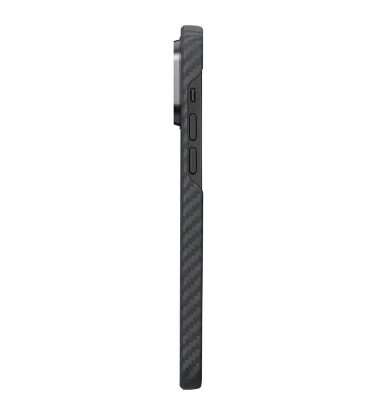 Чохол Pitaka MagEZ Case 3 for iPhone 14 Pro - Twill 1500D Black/Grey (KI1401P)