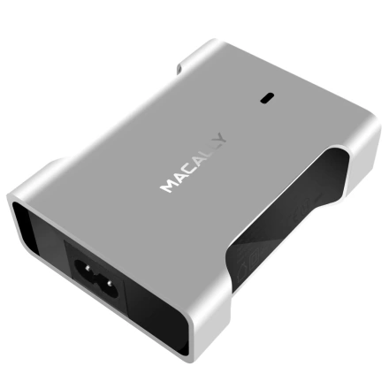 Сетевое зарядное устройство Macally с USB-C портом 61W (5-20V/3A) и синхрозарядным MagPlug™ USB-C кабель (180 см) (CHARGER61-EU)
