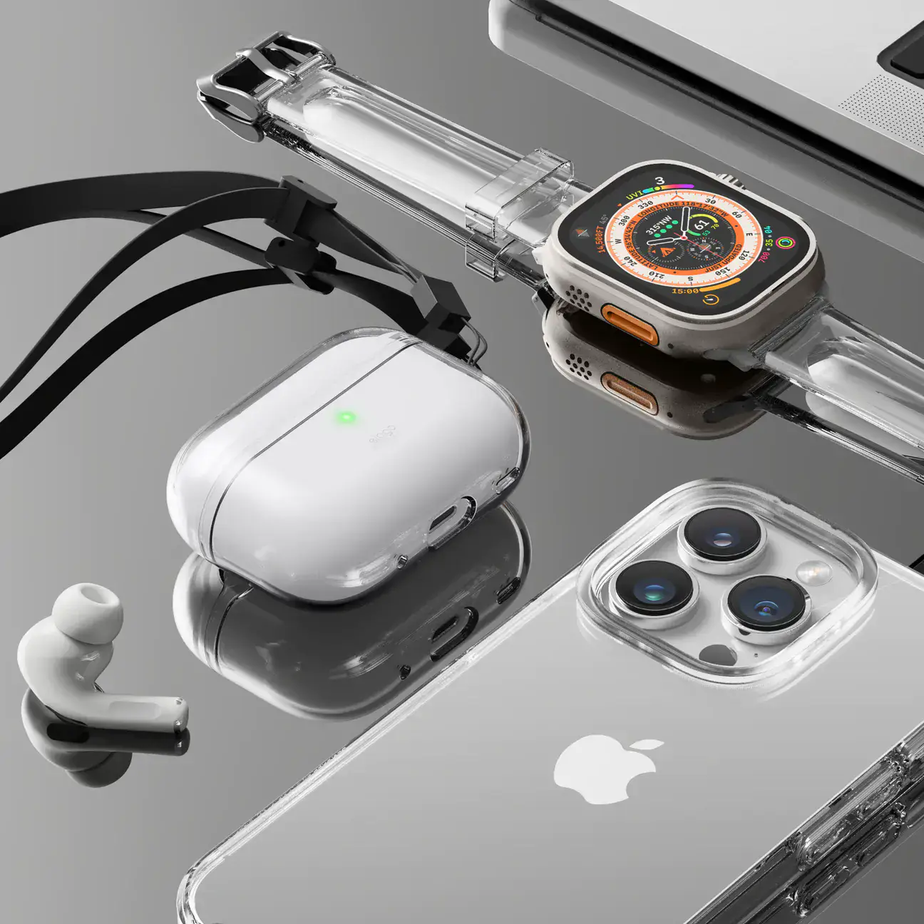 Elago Clear Case for Airpods Pro 2nd Gen - Transparent (EAPP2CL-BA-CL)