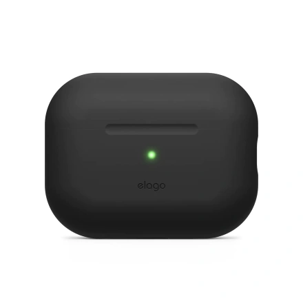 Elago Silicone Basic Case for Airpods Pro 2nd Gen - Black (EAPP2SC-BA-BK)