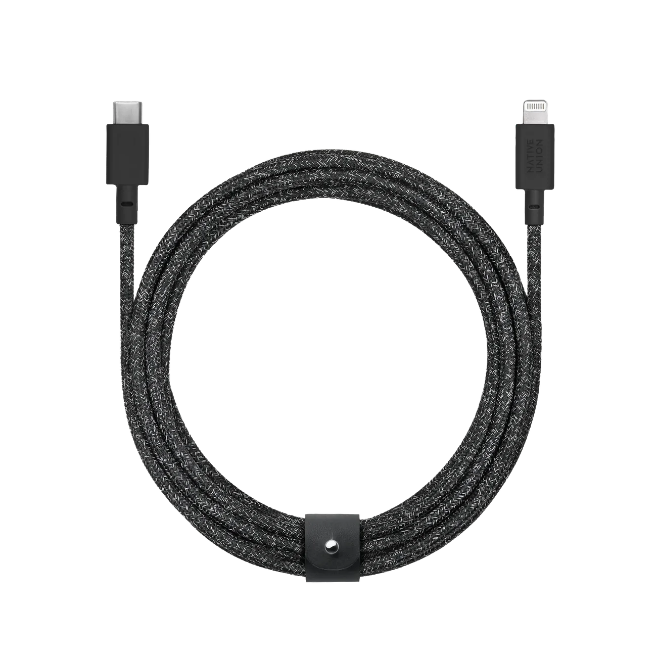 Native Union Belt Cable XL USB-C to Lightning Cosmos Black (3 m) (BELT-CL-CS-BK-3-NP)