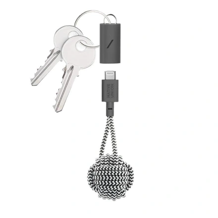 Native Union Key Cable USB-C to Lightning Zebra (KEY-KV-CL-ZEB)