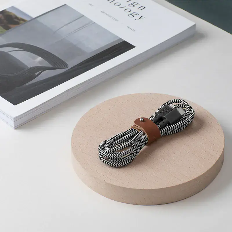 Кабель Lightning NATIVE UNION USB-C to Lightning Belt 1.2m Zebra (BELT-KV-CL-ZEB-2)