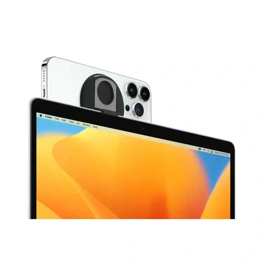 Кріплення Belkin iPhone Mount with MagSafe for Mac Notebooks - Black (HQ632, MMA006btBK)