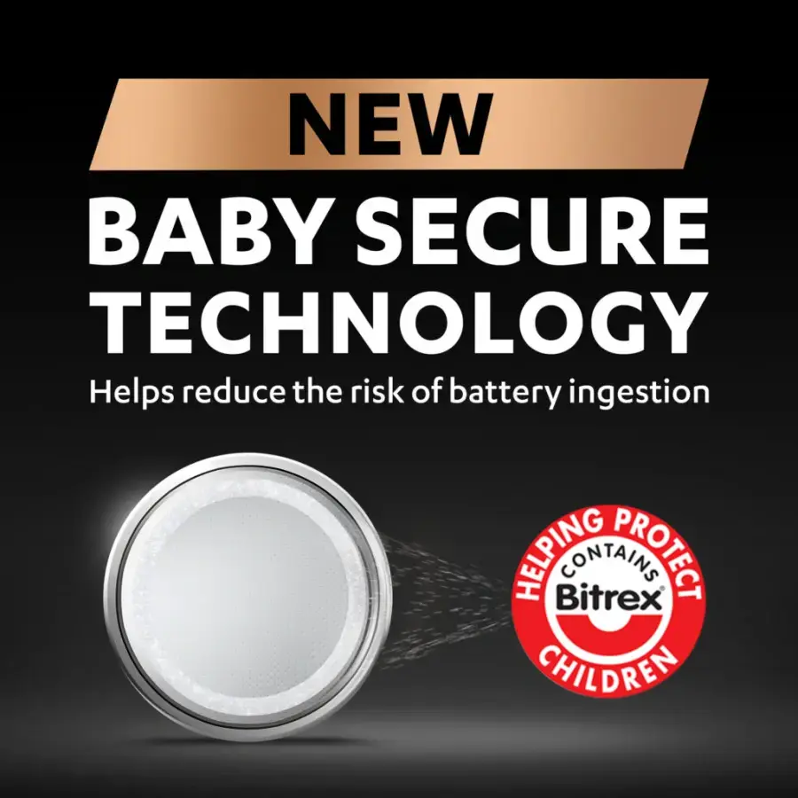 Літійові батарейки Duracell Specialty CR2032 Lithium Coin Battery 3V +50% EXTRA LIFE [Pack of 2] (5000394203921)