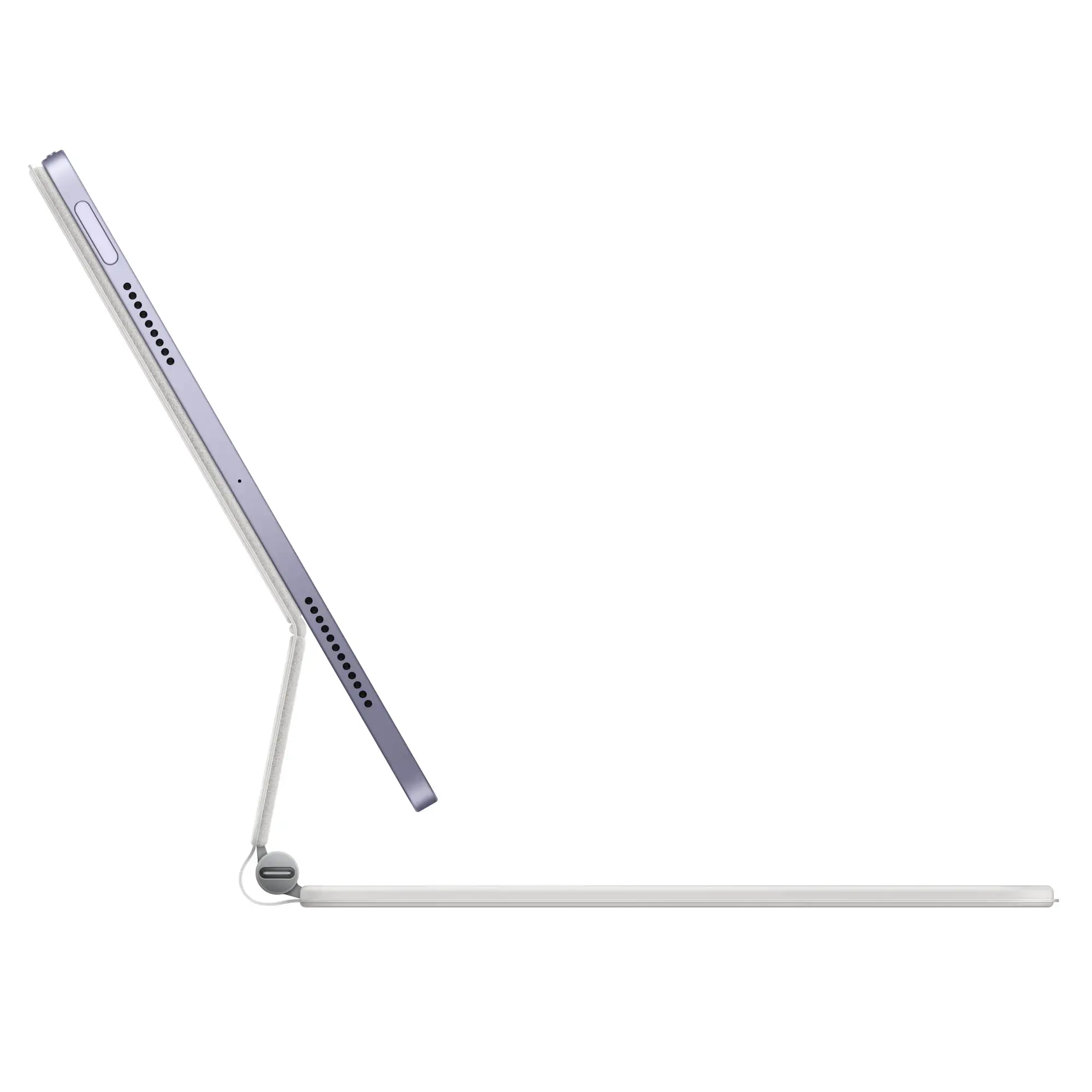 Чохол-клавіатура Apple Magic Keyboard for iPad Air 11" M2 & iPad Air 10.9" & iPad Pro 11" M2 - White (MJQJ3)
