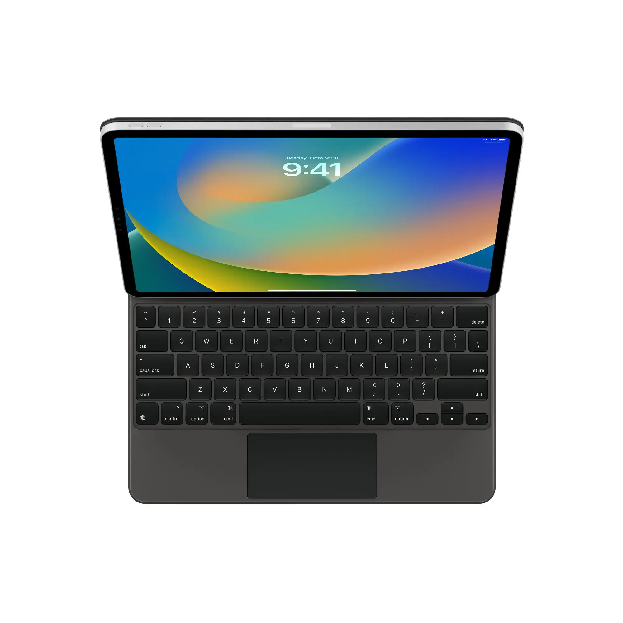 Чохол-клавіатура Apple Magic Keyboard for iPad Air 13" [M2] & iPad Pro 12.9" [3st - 6th generation] - Black (MJQK3) | US English