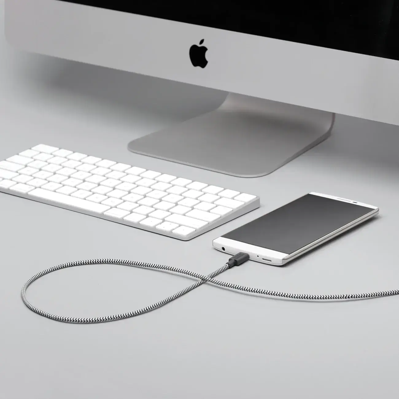 Native Union Belt Cable USB-A to USB-C Zebra (3 m) (BELT-AC-ZEB-3-NP)