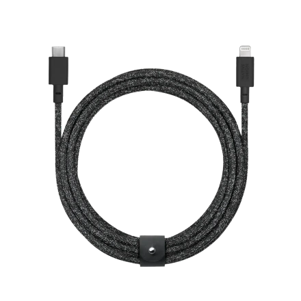 Native Union Belt Cable XL USB-C to Lightning Cosmos Black (3 m) (BELT-CL-CS-BK-3-NP)