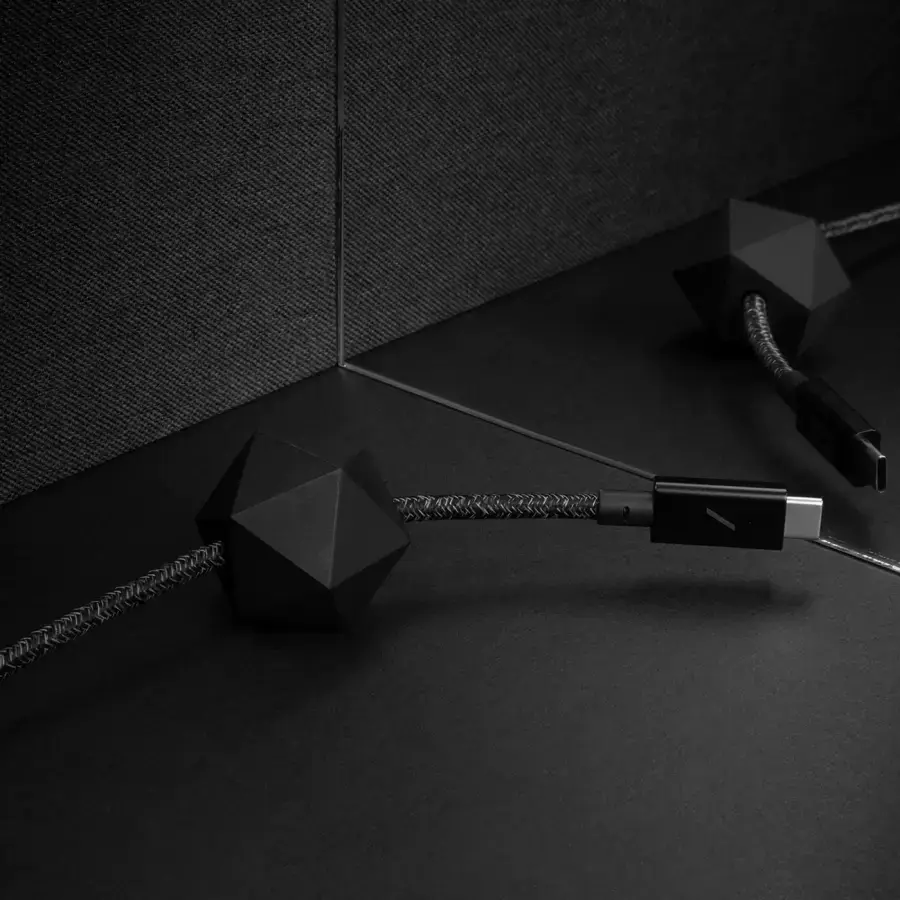 Native Union Desk Cable USB-C to USB-C Cosmos Black (2.4 m) (DCABLE-C-CS-BLK-NP)