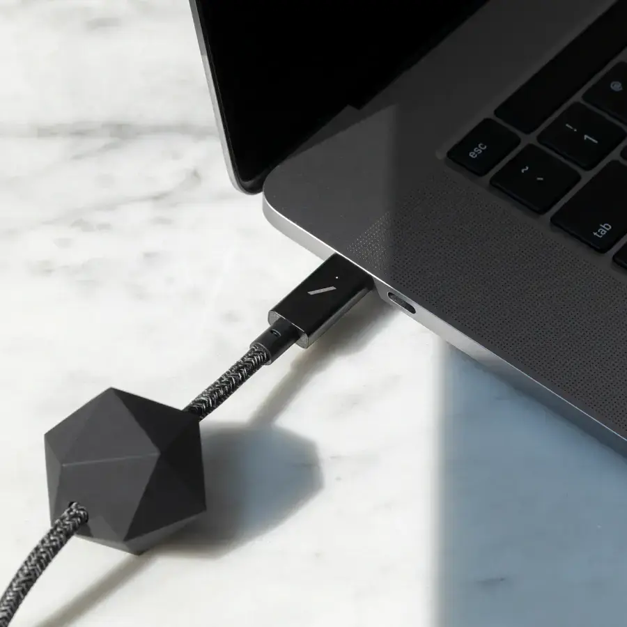 Native Union Desk Cable USB-C to USB-C Cosmos Black (2.4 m) (DCABLE-C-CS-BLK-NP)