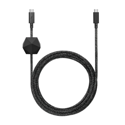 Native Union Desk Cable USB-C to USB-C Cosmos Black (2.4 m) (DCABLE-C-CS-BLK-NP)