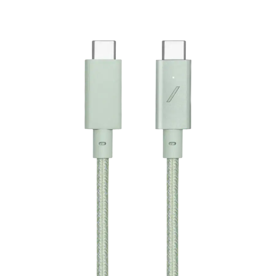 Native Union Desk Cable USB-C to USB-C Sage (2.4 m) (DCABLE-C-GRN-NP)