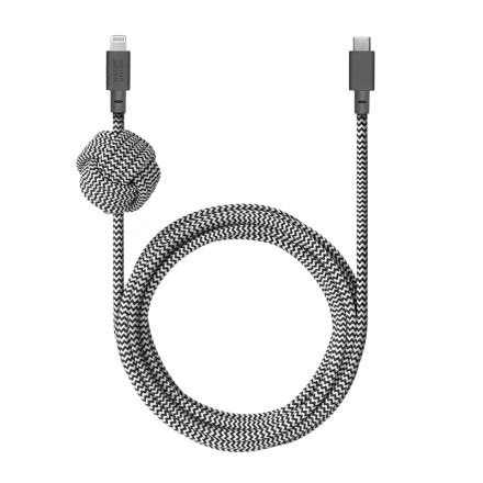 Native Union Night Cable USB-C to Lightning Zebra (3 m) (NCABLE-KV-CL-ZEB)