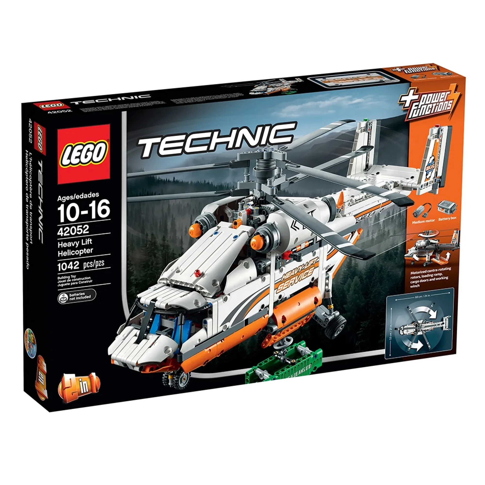 Блоковий конструктор LEGO Technic Вантажний вертоліт (42052)