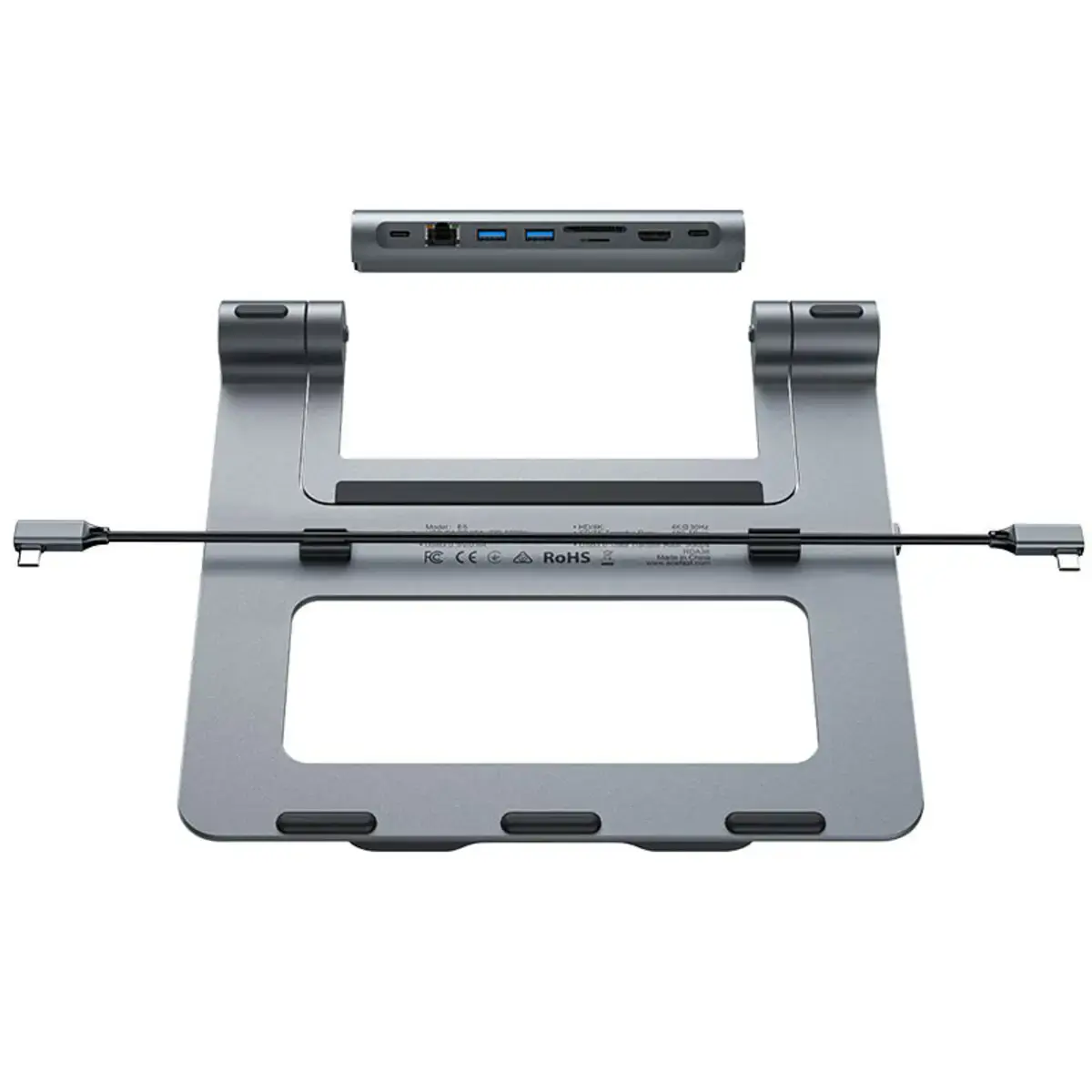 Підставка для ноутбука Acefast E5 Plus Usb-C Multifunctional Stand Hub For Laptop (AFE5)