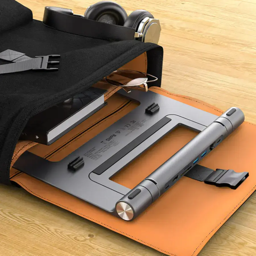 Подставка для ноутбука Acefast E5 Plus Usb-C Multifunctional Stand Hub For Laptop (AFE5)