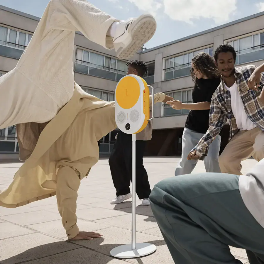 Колонка Polaroid P4 Music Player - Yellow