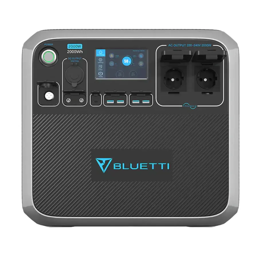 Портативна зарядна станція BLUETTI PowerOak AC200P Solar Portable Power Station | 2000W 2000Wh