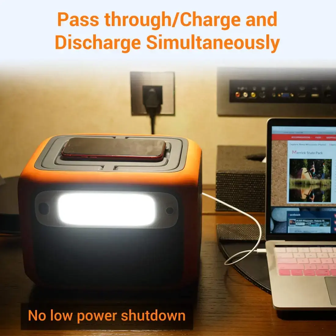 Портативная зарядная станция BLUETTI PowerOak AC50S Portable Power Station | 300W 500Wh - Gray