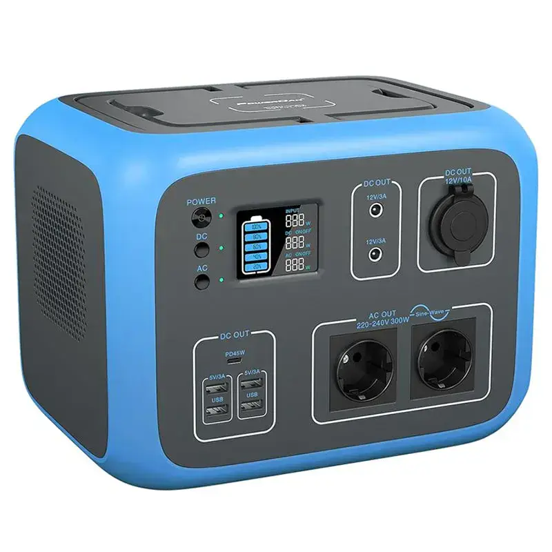 Портативна зарядна станція BLUETTI PowerOak AC50S Portable Power Station | 300W 500Wh - Blue