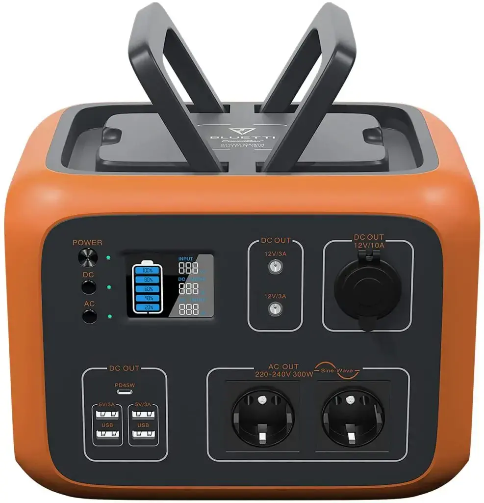 Портативная зарядная станция BLUETTI PowerOak AC50S Portable Power Station | 300W 500Wh - Orange