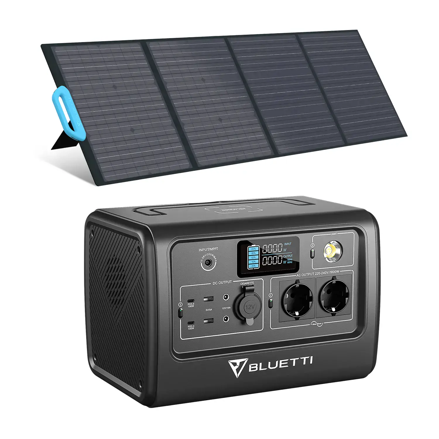 Портативна зарядна станція BLUETTI PowerOak EB70 Portable Power Station | 1000W 716Wh
