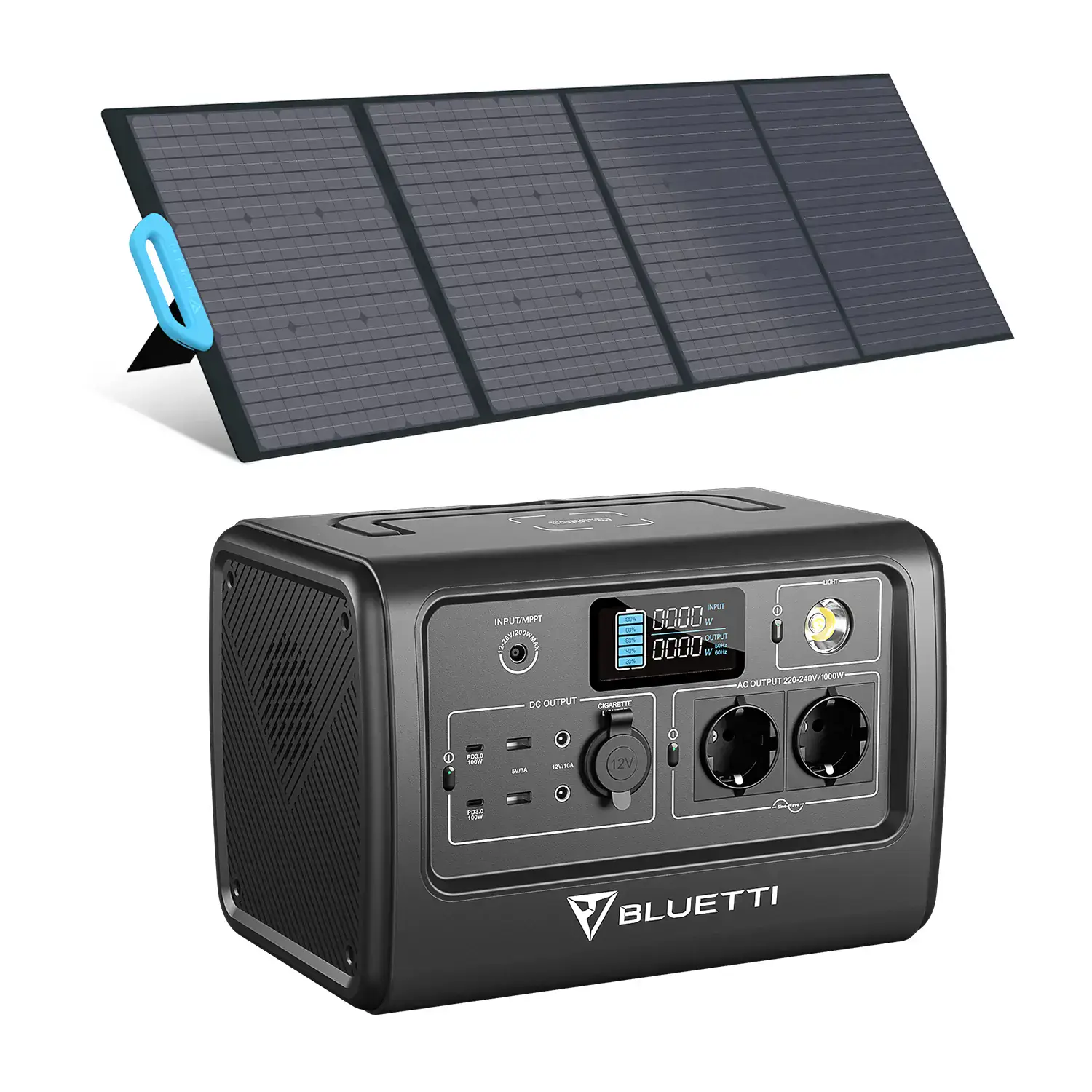 Портативна зарядна станція BLUETTI PowerOak EB70 Portable Power Station | 1000W 716Wh