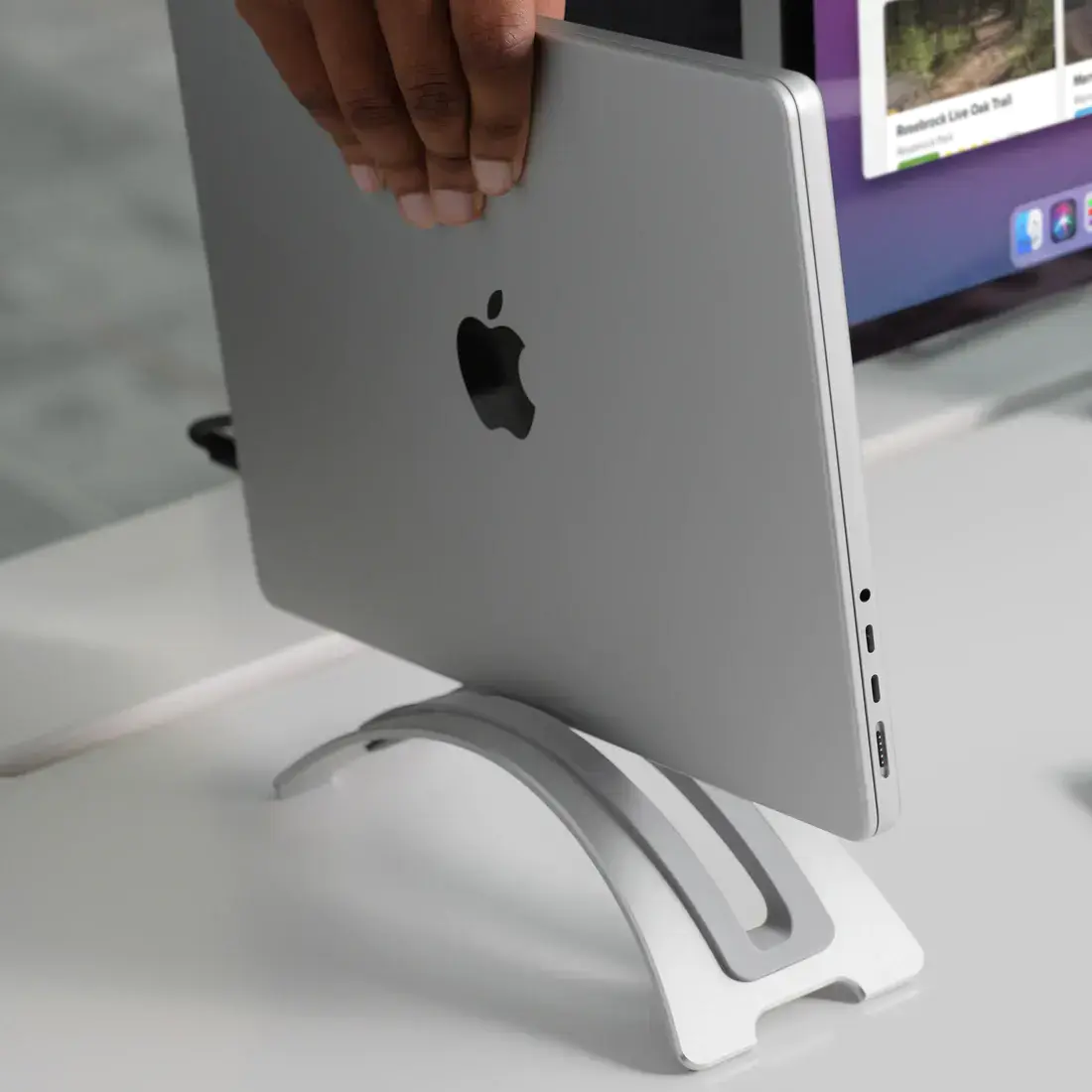 Силиконовая вставка Twelve South BookArc Insert G for 16" M1 MacBook Pro Silver (TS-2212)