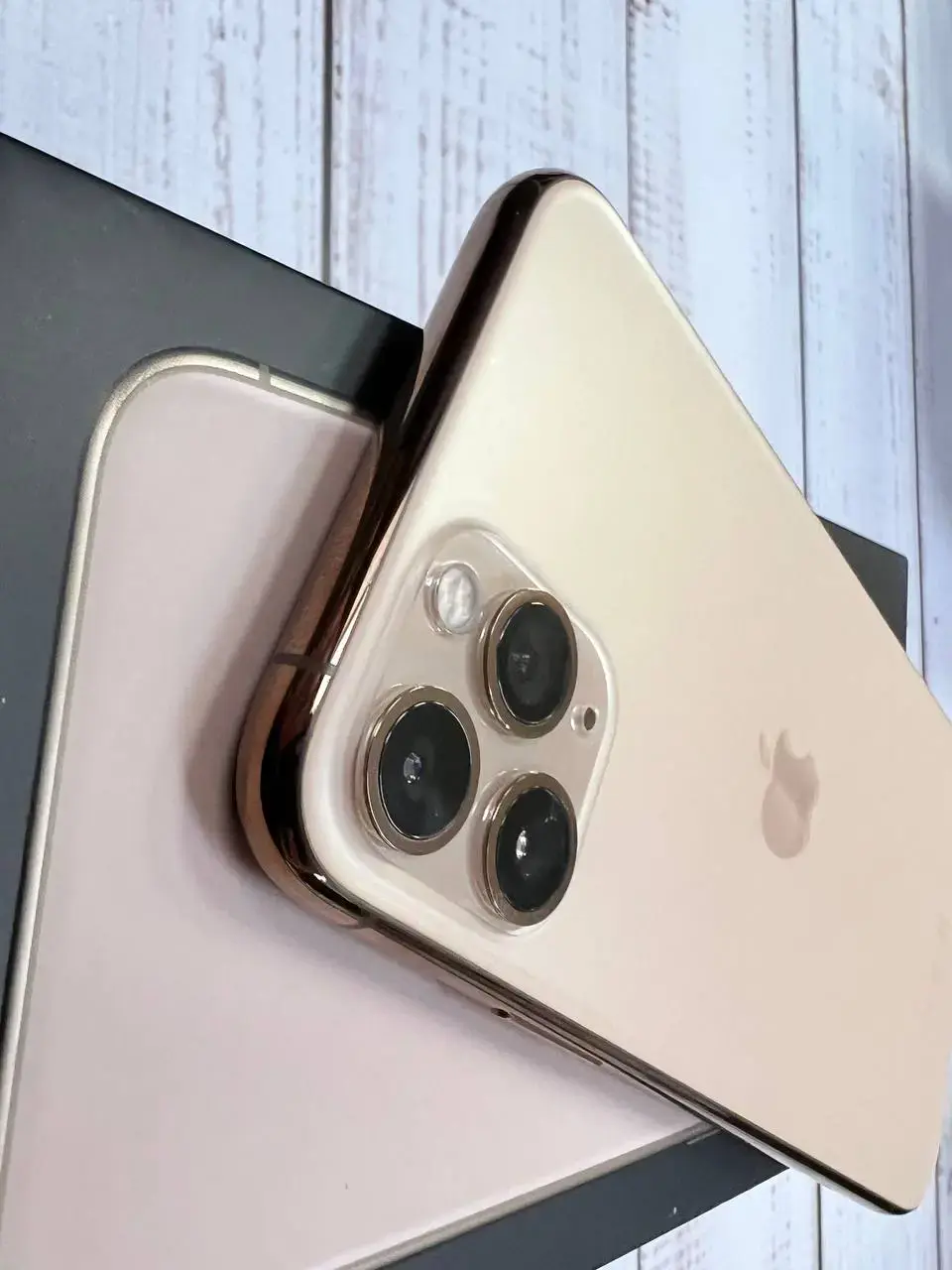 📲USED Apple iPhone 11 Pro 64GB Gold (MWC52),🔋100% (Стан - 8.5/10, Комплект - iPhone, коробка | гарантія - 1 міс.)