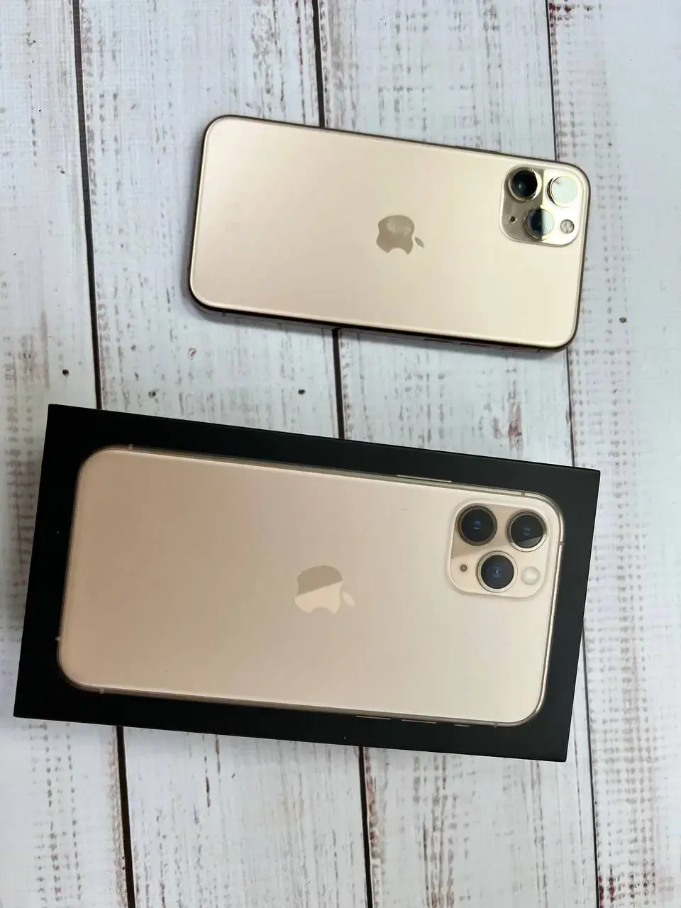 📲USED Apple iPhone 11 Pro 64GB Gold (MWC52),🔋100% (Стан - 8.5/10, Комплект - iPhone, коробка | гарантія - 1 міс.)