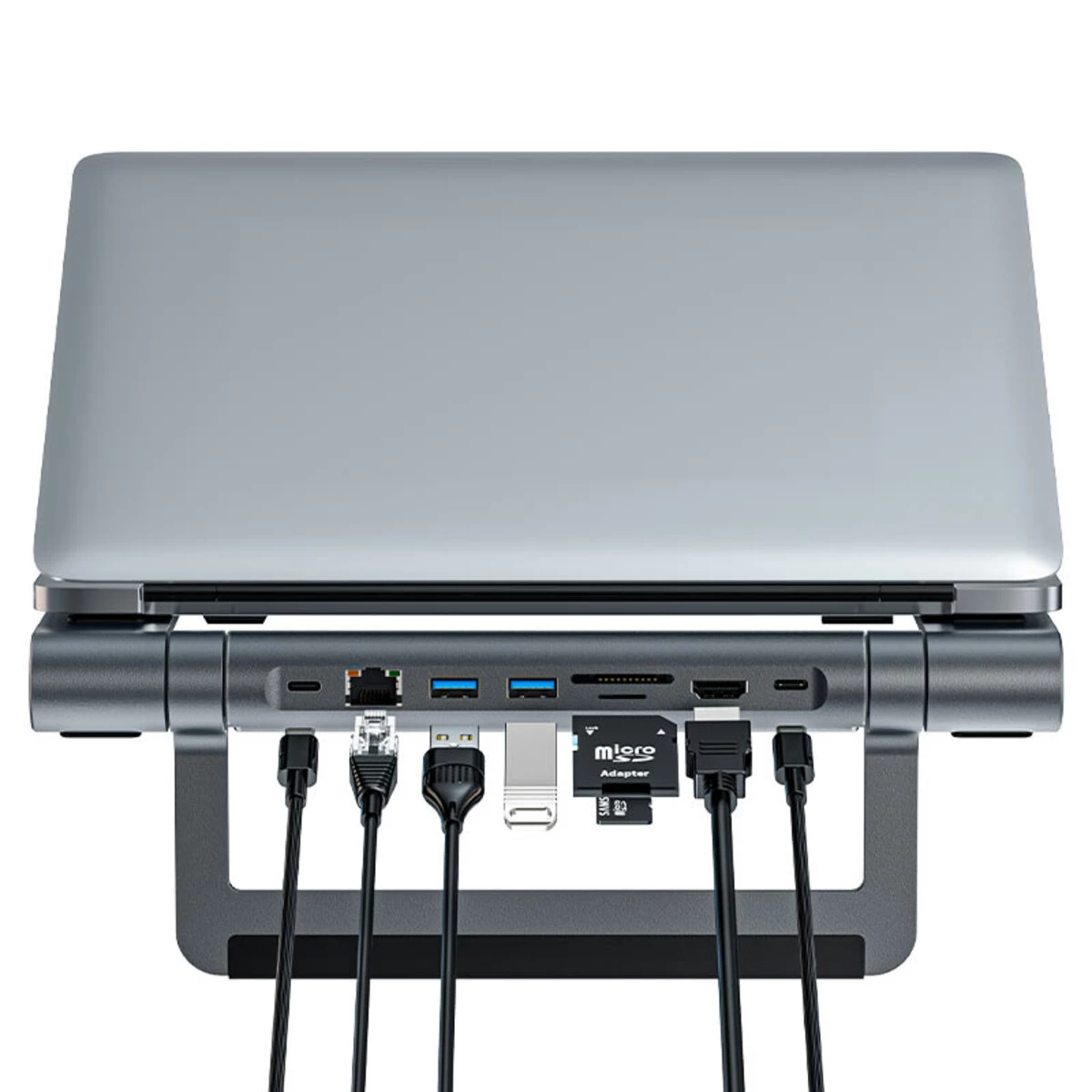 Подставка для ноутбука Acefast E5 Plus Usb-C Multifunctional Stand Hub For Laptop (AFE5)