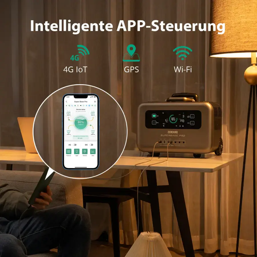 Зарядная станция Zendure SuperBase Pro 2000 Powerstation (ZDSBP2000)