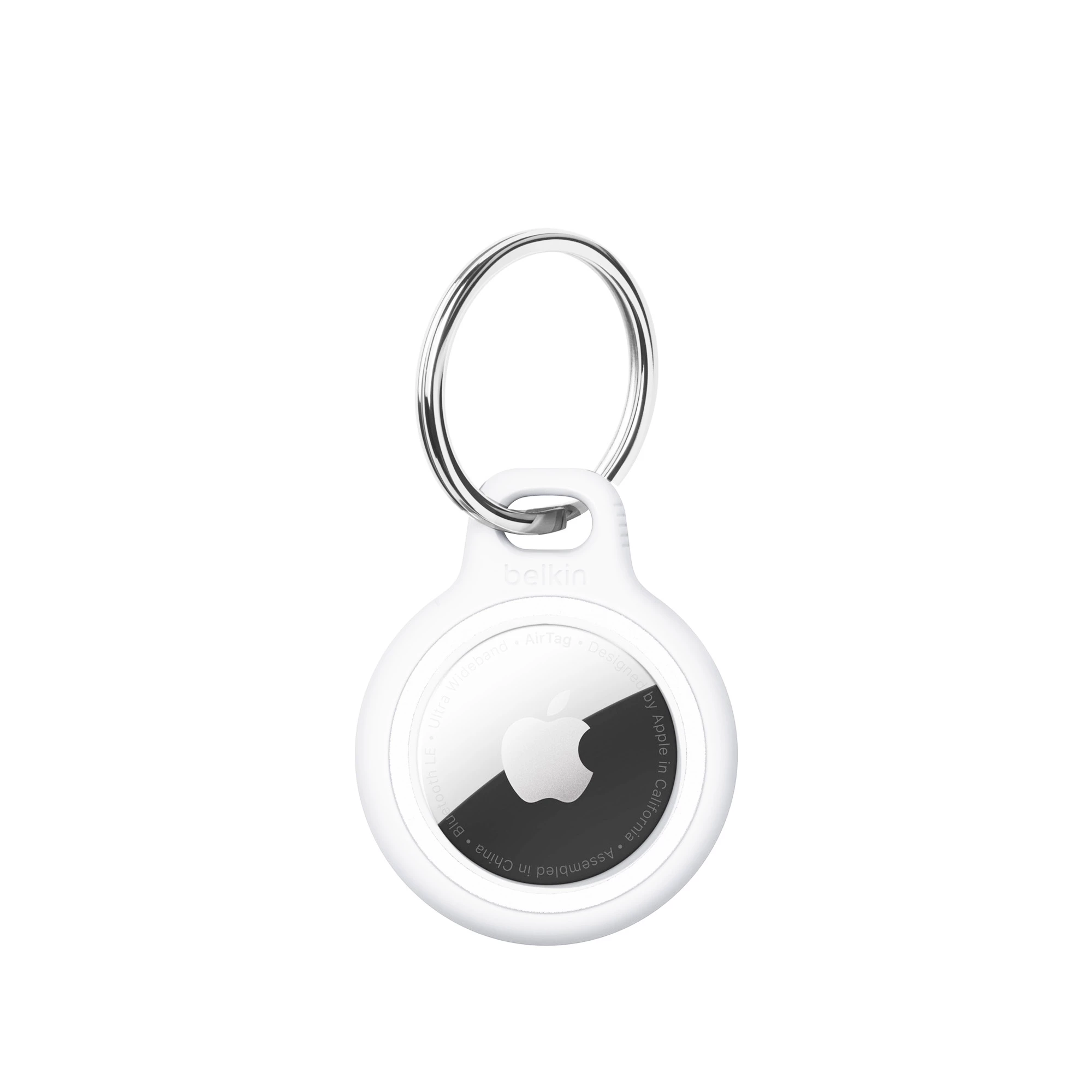 Belkin Reflective Secure Holder with Key Ring for AirTag 1 шт - White (MSC011dsGS)