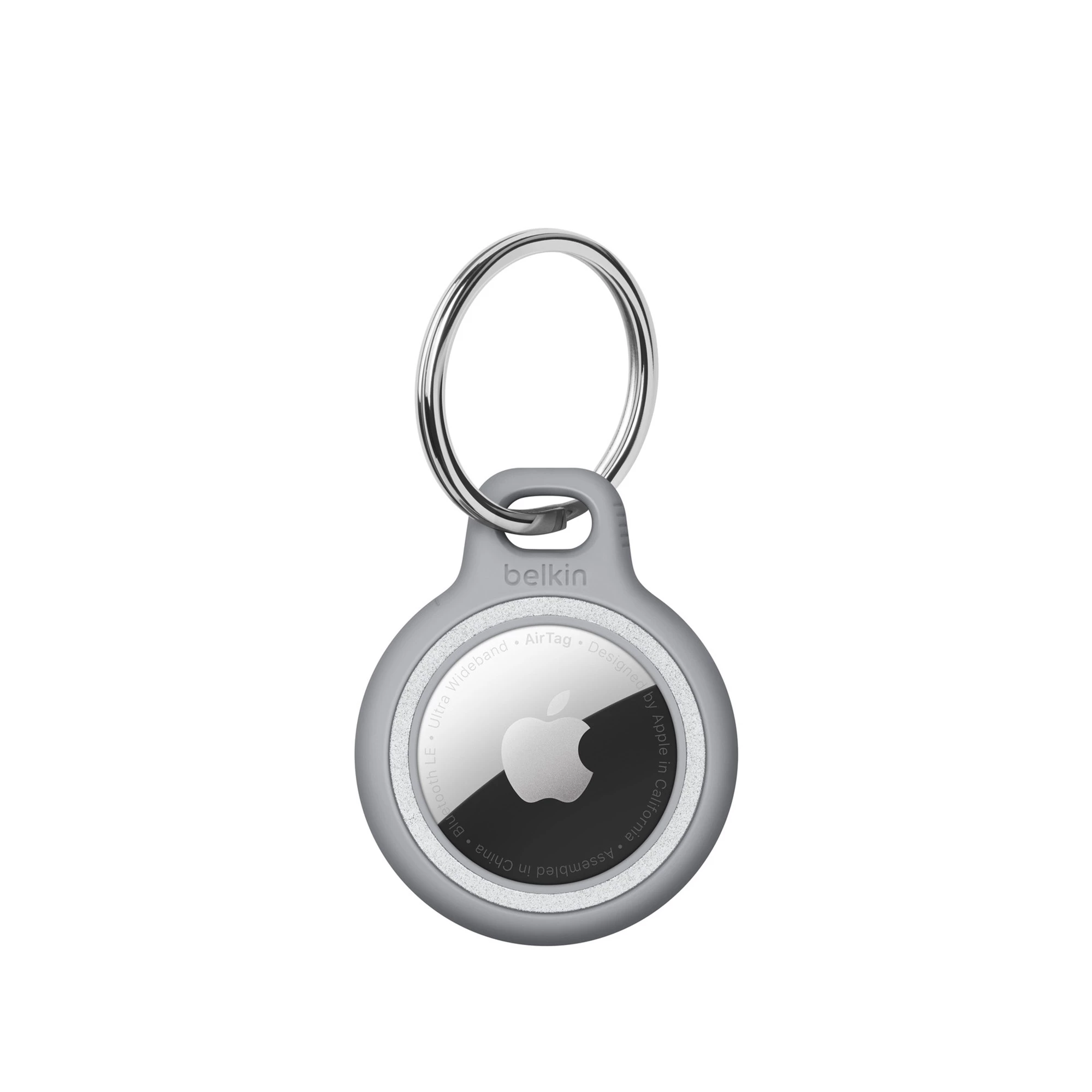 Belkin Reflective Secure Holder with Key Ring for AirTag 1 шт - Gray (MSC011dsGS)