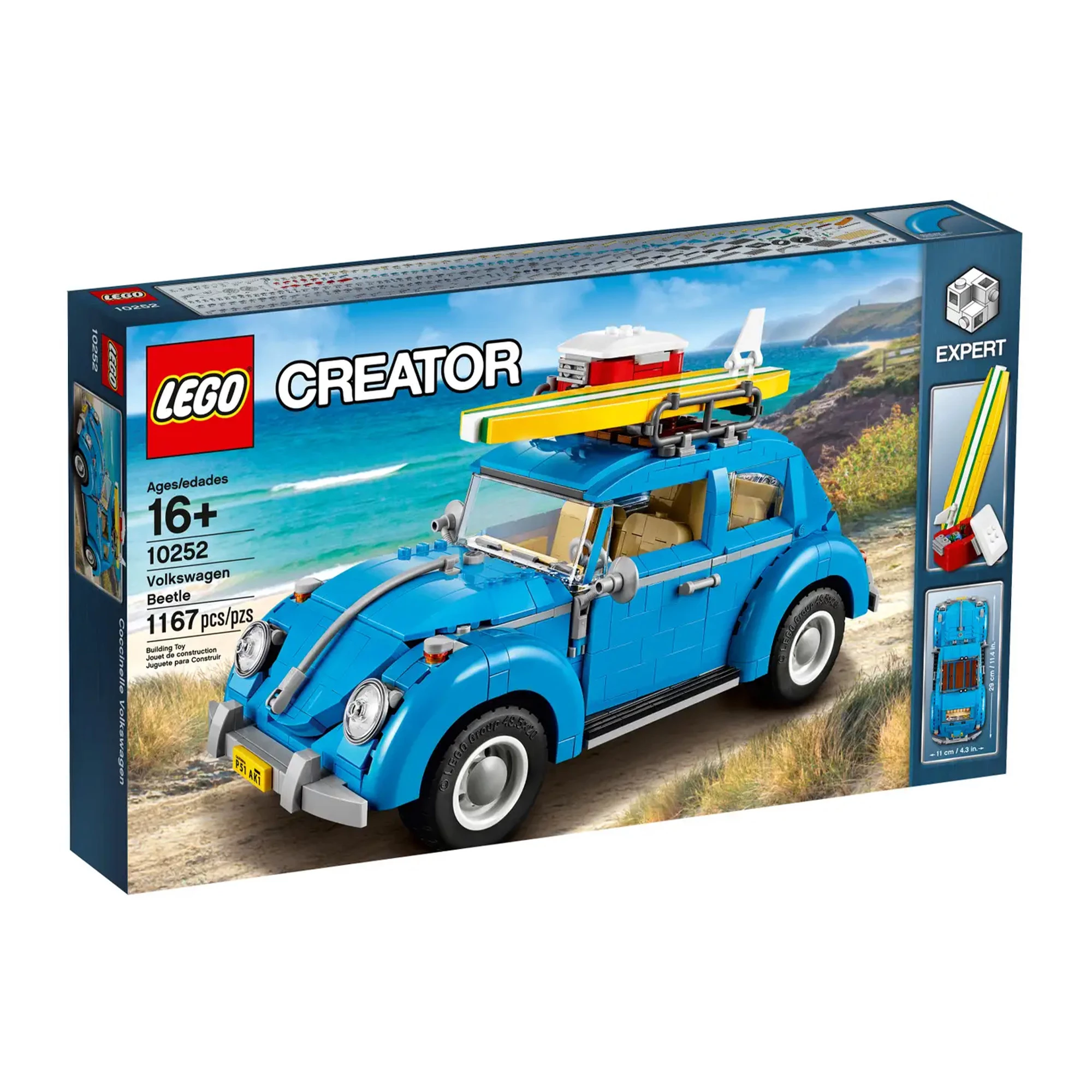 Блочный конструктор LEGO Creator Volkswagen Beetle (10252)
