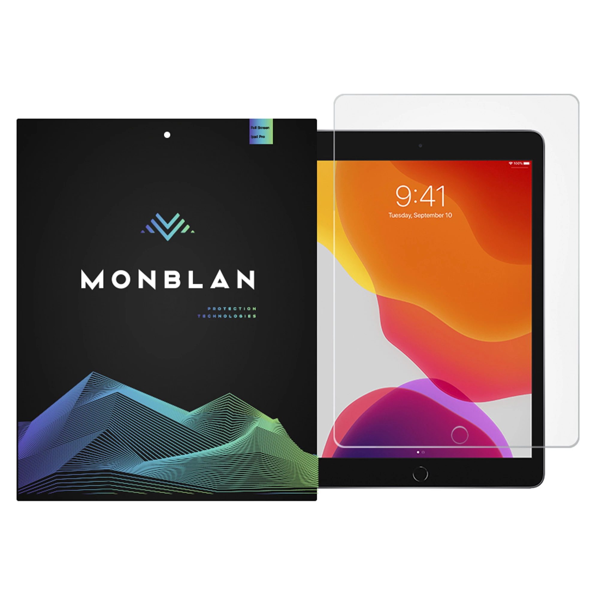 Захисне скло Monblan на iPad з дисплеєм 10.2" (00592)