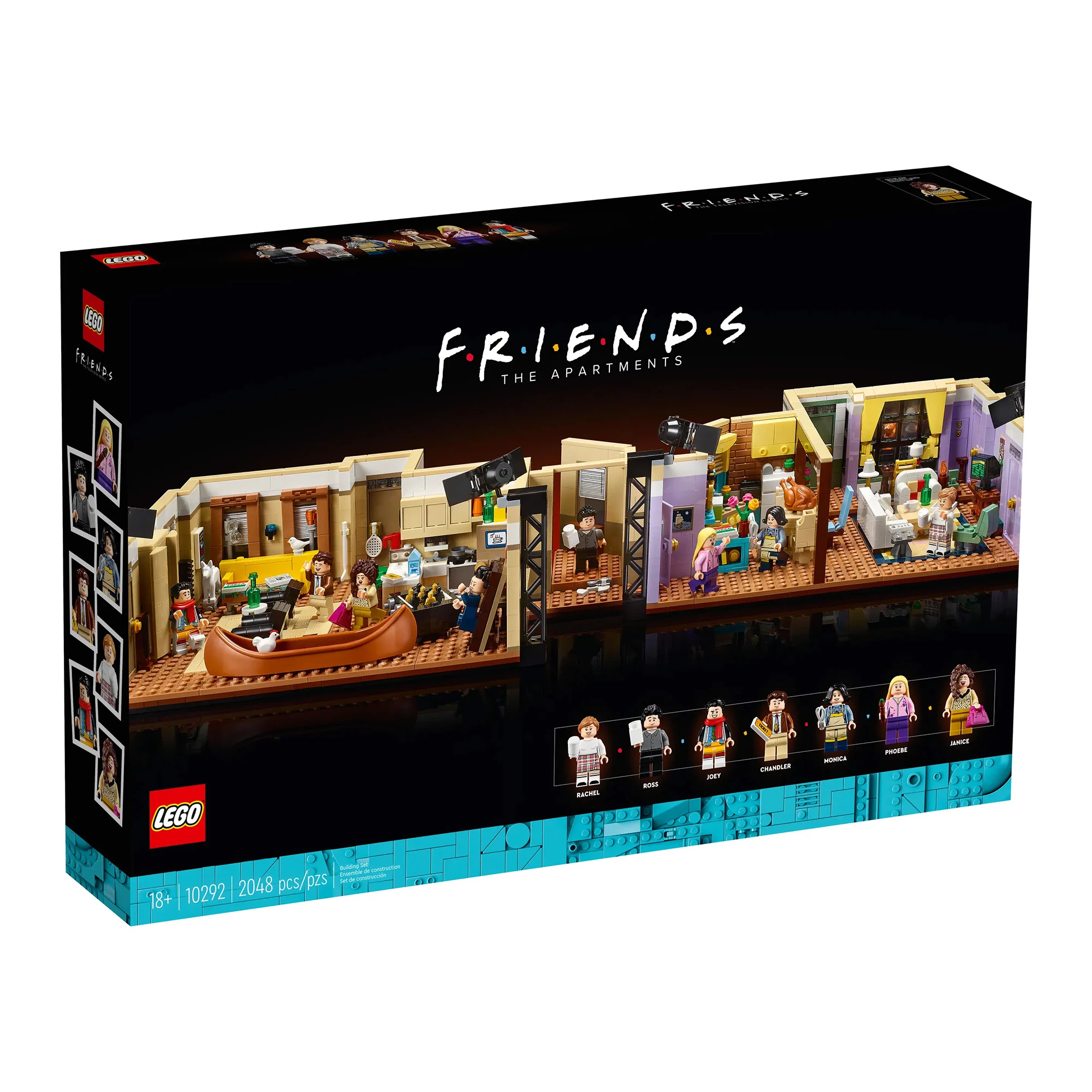 Блочный конструктор LEGO Апартаменты Friends (10292)