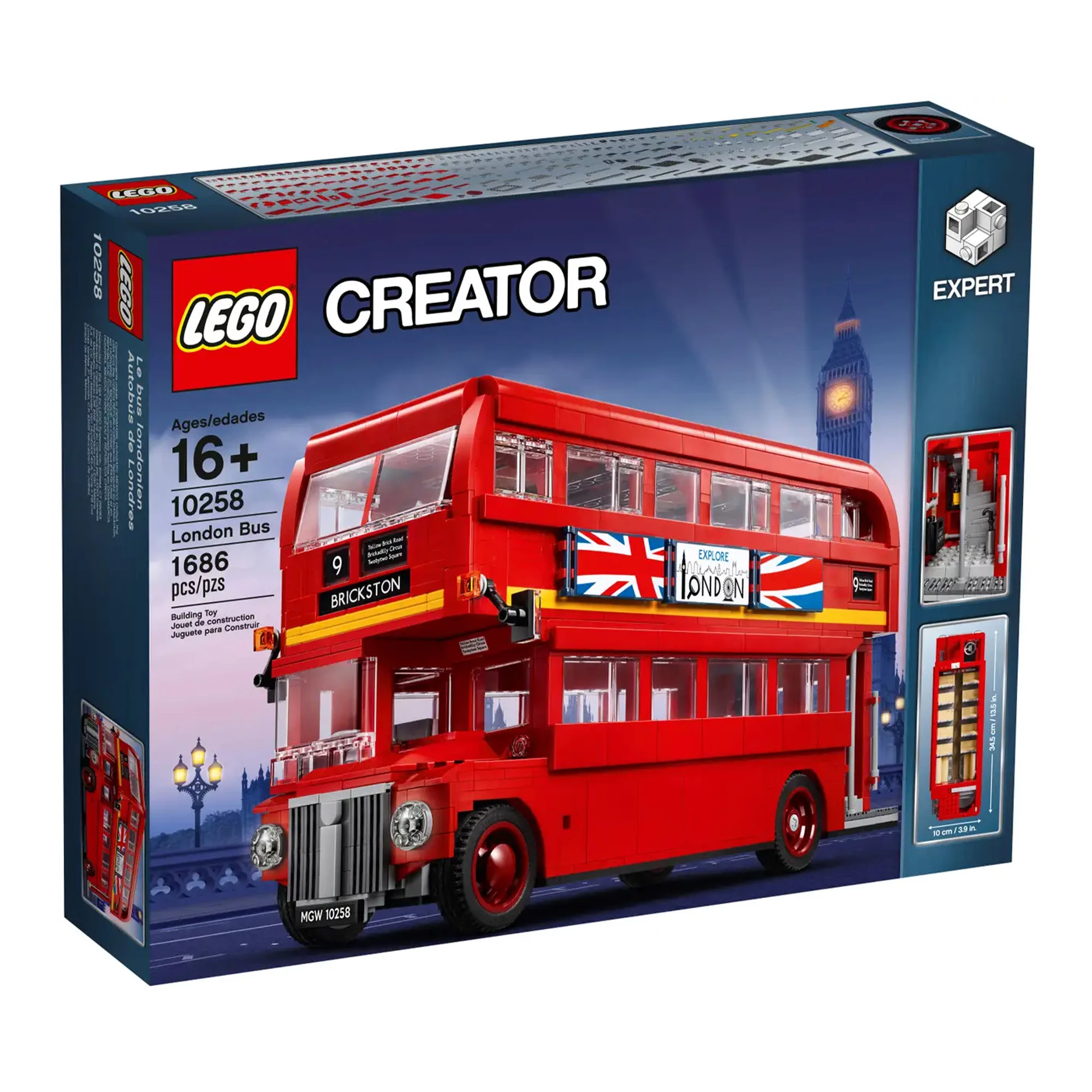 Блоковий конструктор LEGO Creator Лондонський автобус (10258)