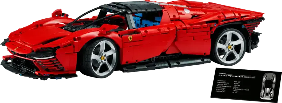 Авто-конструктор LEGO Феррарі Дайтона SP3 (42143)