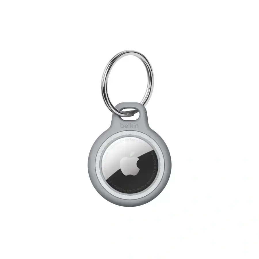 Belkin Reflective Secure Holder with Key Ring for AirTag 1 шт - Gray (MSC011dsGS)