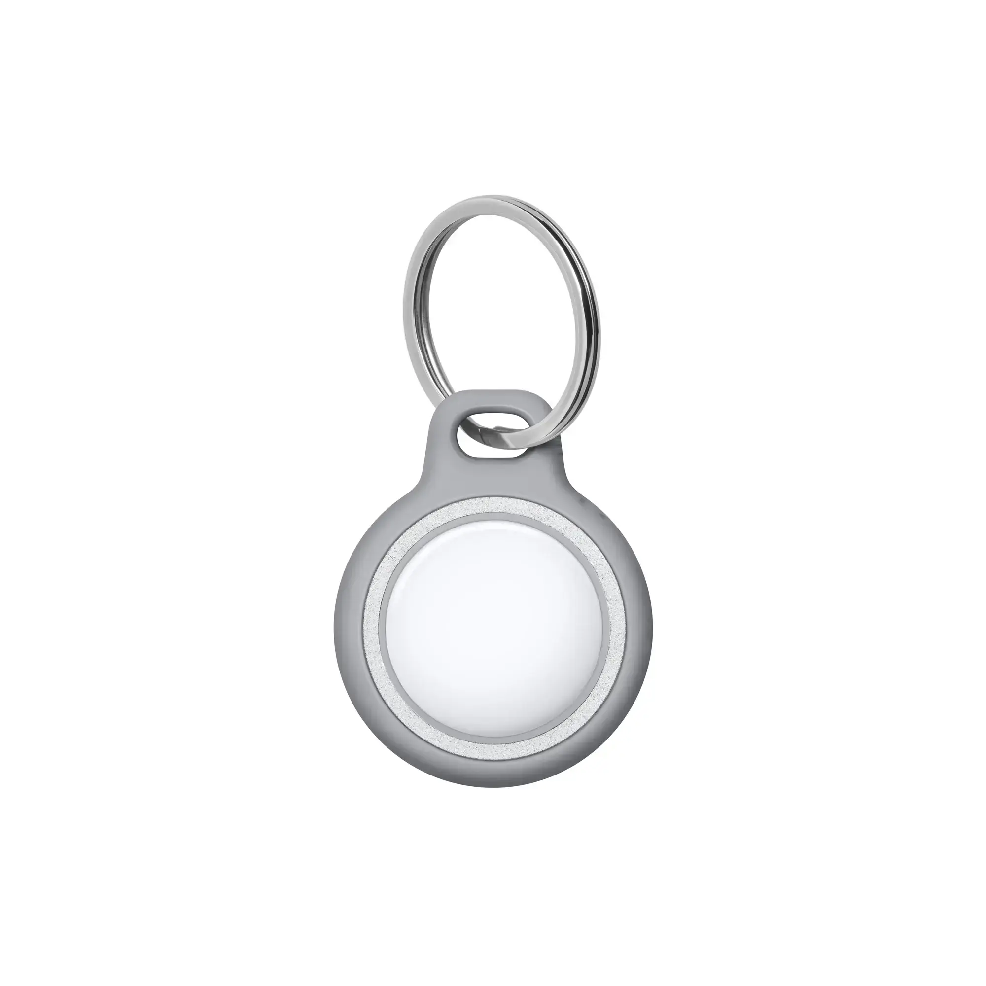 Belkin Reflective Secure Holder with Key Ring for AirTag 1 шт - Light Gray (MSC011dsGS)
