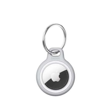 Belkin Reflective Secure Holder with Key Ring for AirTag 1 шт - Light Gray (MSC011dsGS)