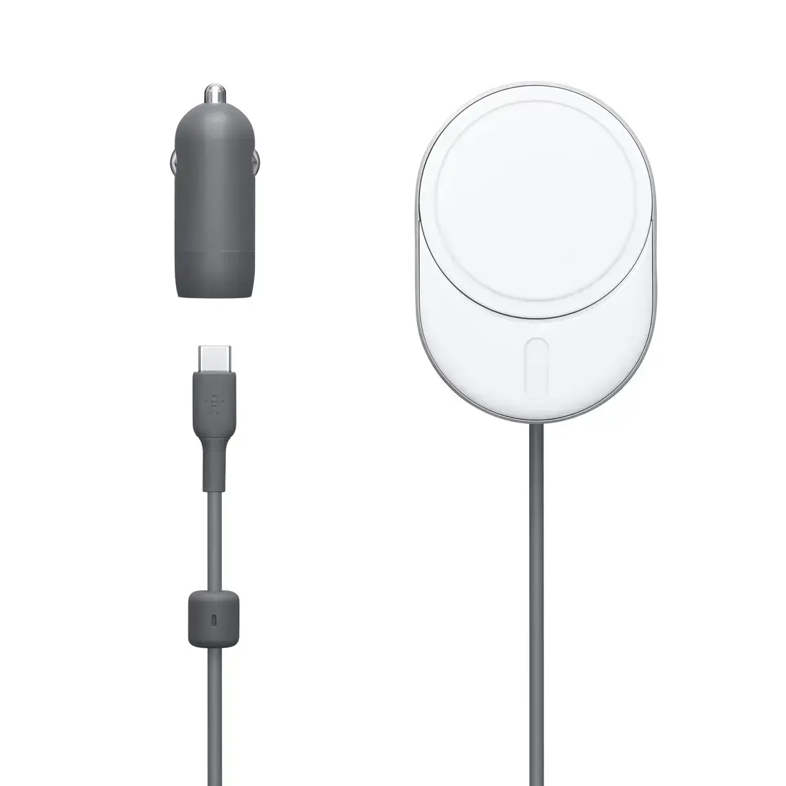 Бездротовий автомобільний зарядний пристрій Belkin BOOST↑CHARGE PRO Wireless Car Charger with MagSafe 15W (WIC008dsGR)