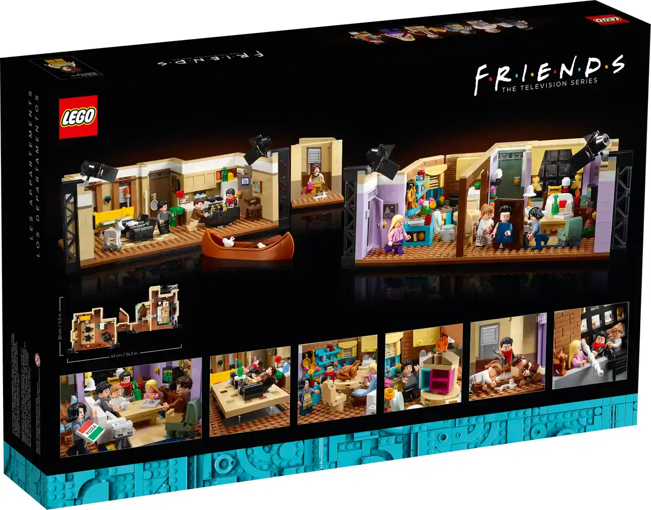 Блоковий конструктор LEGO Апартаменти Friends (10292)