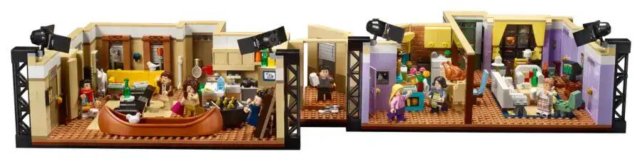 Блоковий конструктор LEGO Апартаменти Friends (10292)