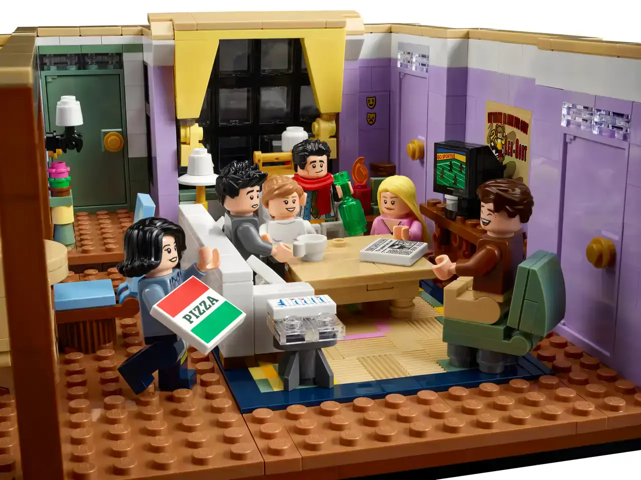 Блоковий конструктор LEGO Апартаменти Friends (10292)
